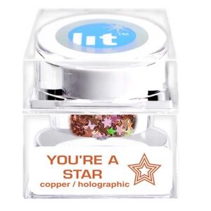 Lit Cosmetics’ Glitter - You’re a Star (copper) - SEALED
